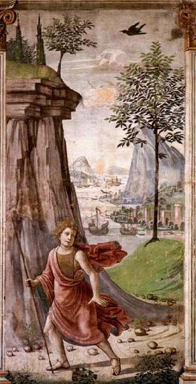 GHIRLANDAIO, Domenico St John the Baptist in the Desert